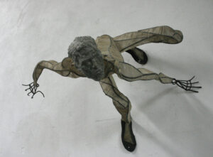 Rikki, 1999, 102 cm Stahl, Steinguss, Polyester